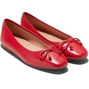 Cole Haan Yara Ballet Flats Red